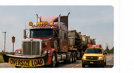 Oversize and overweight load transportation